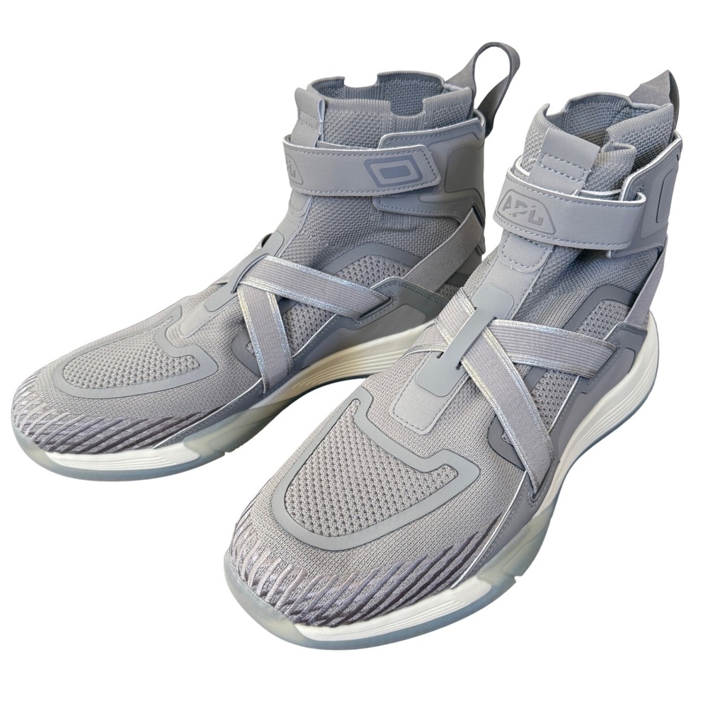 APL Superfuture High Top Sneakers‎ Men 11.5 Harbor Gray Techwear Streetwear Gym